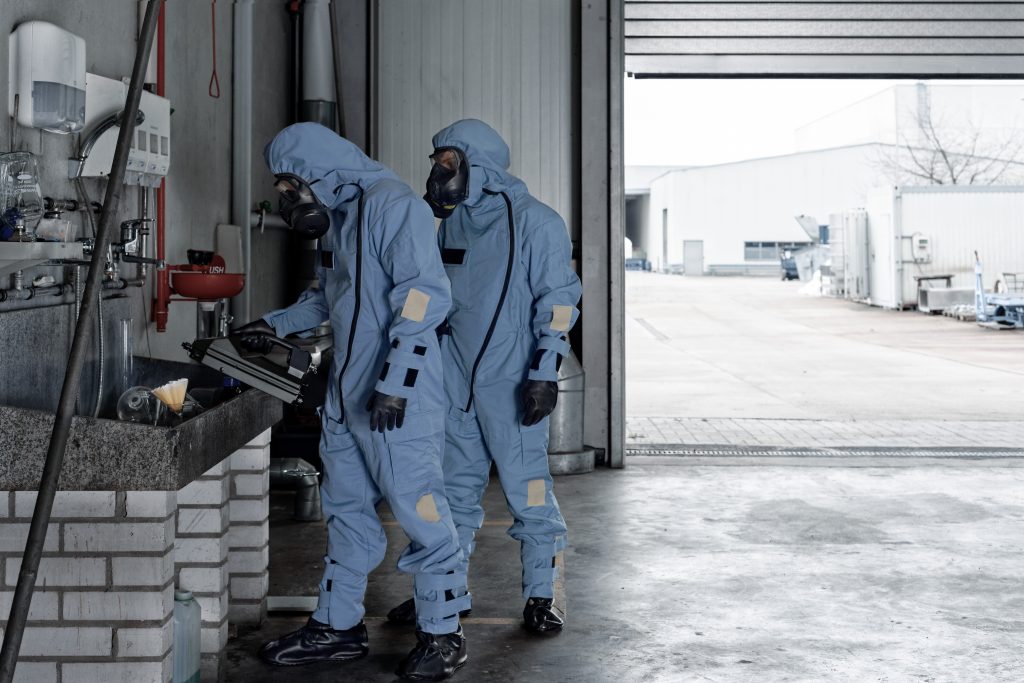 Blücher protective suits used by the OPCW © Blücher GmbH